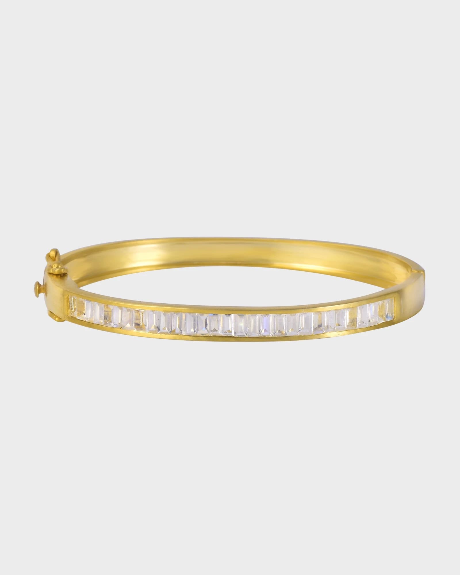 Silver 4X6mm Baguette Bracelet Collections