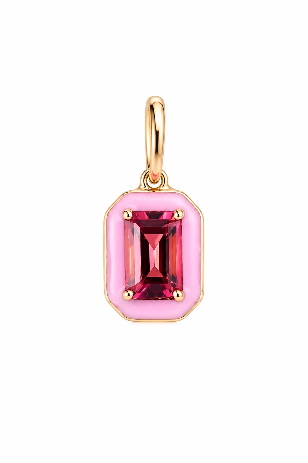 Color Stone Cushion Pendant Collections