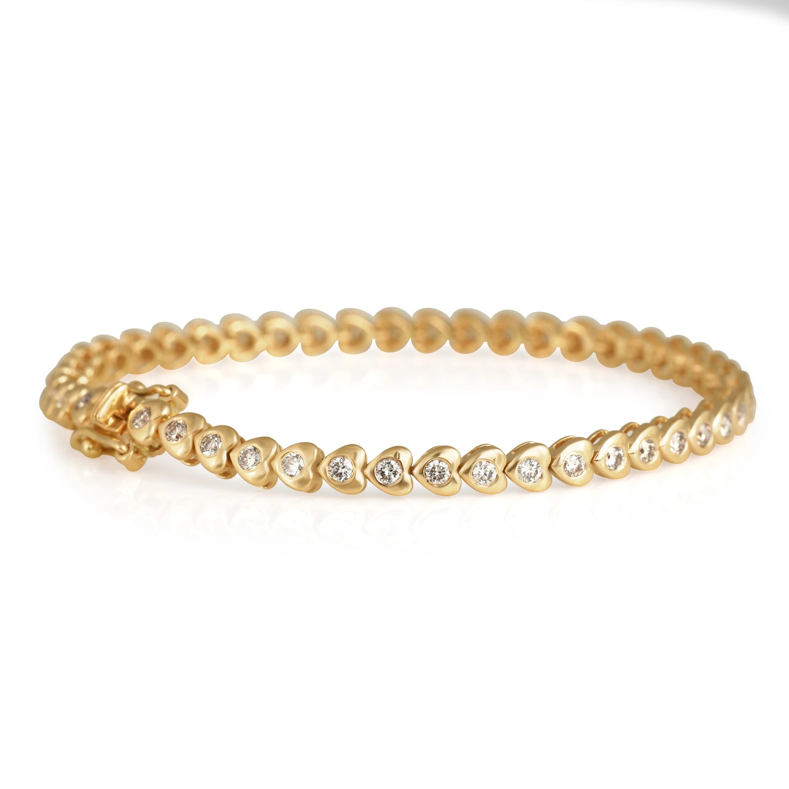 Diamond Accent Gold Bracelet