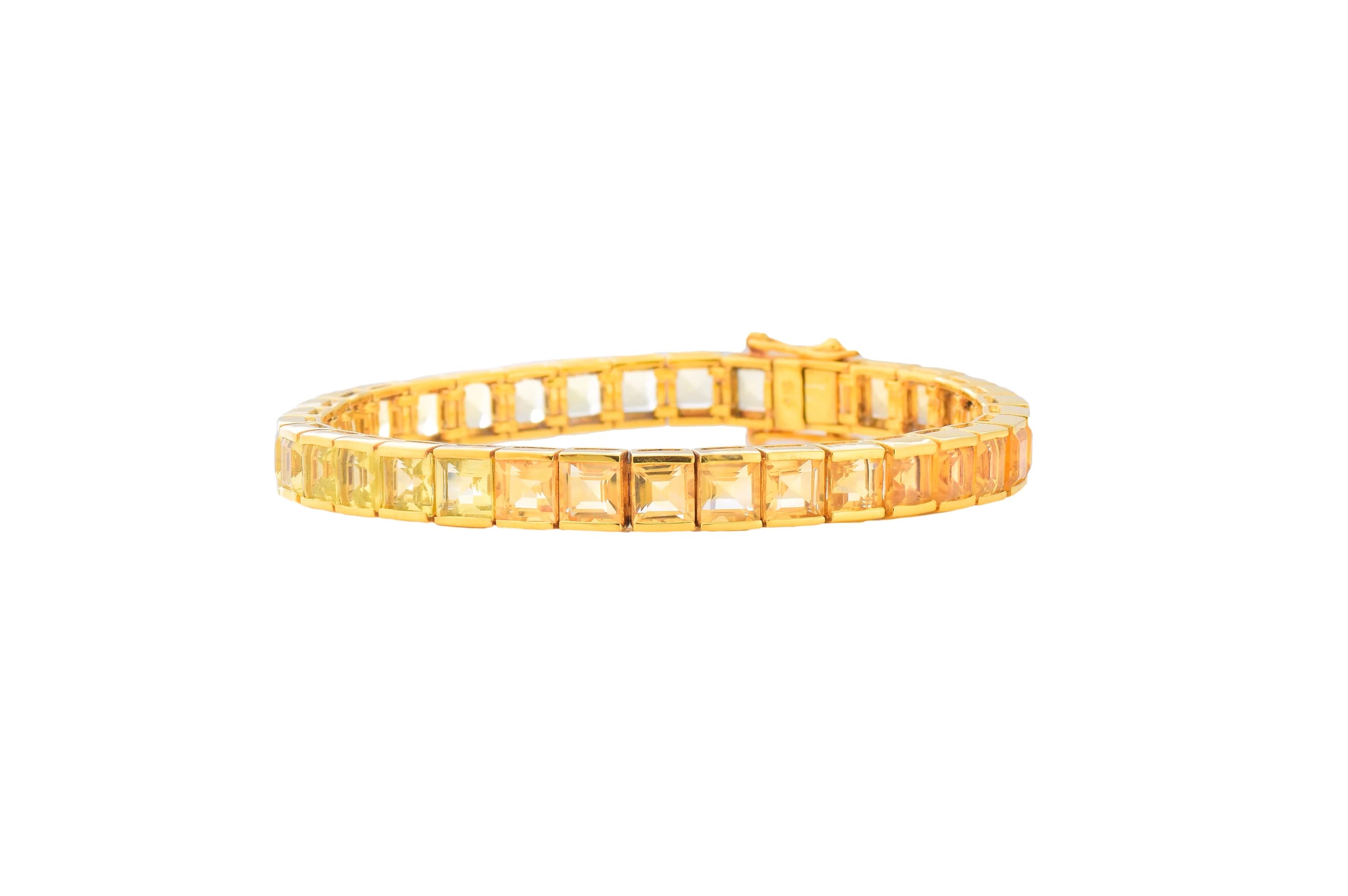Citrine & Lemon Quartz Bracelet