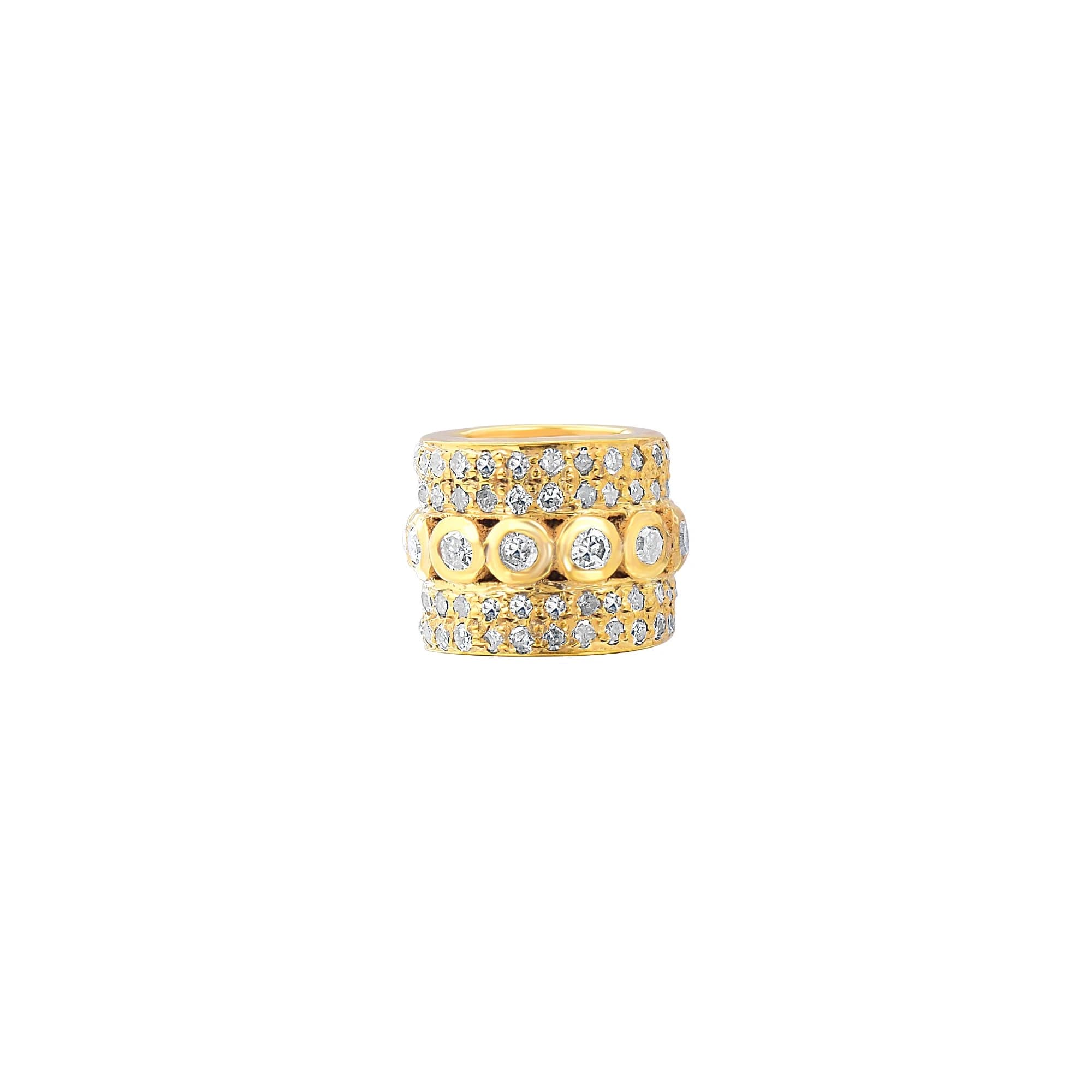 Diamond Silver Bead